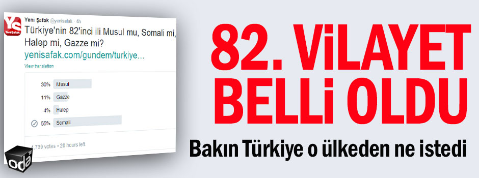 82. Vilayet belli oldu