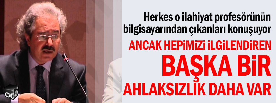 Ancak hepimizi ilgilendiren başka bir ahlaksızlık daha var