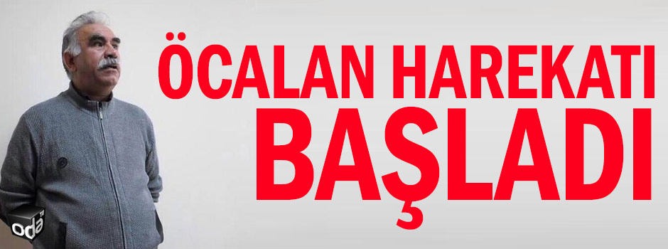 Öcalan harekatı başladı