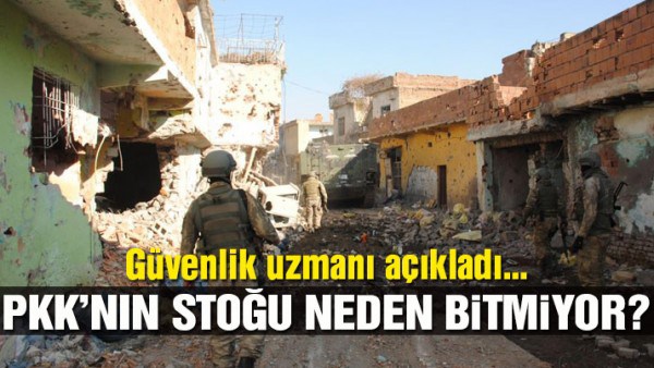 Terör örgütünün stoğu neden bitmiyor?