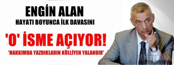 Engin Alan’dan Ahmet Altan’a 10 Bin TL.’lik Balyoz!..