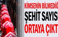 GERÇEK ŞEHİT SAYISI KAÇ?..