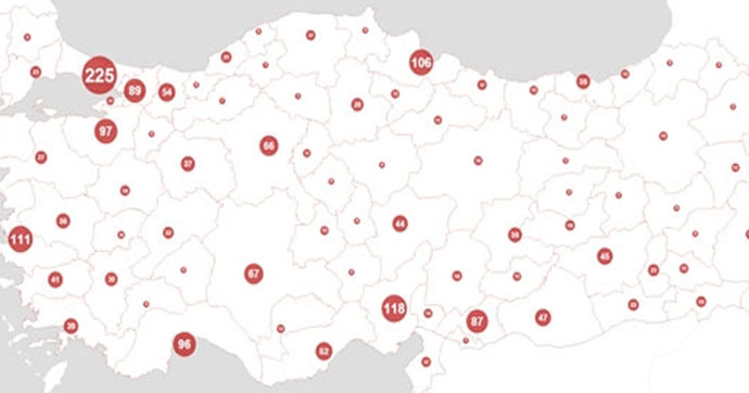 İşte Türkiye’nin cinayet haritası
