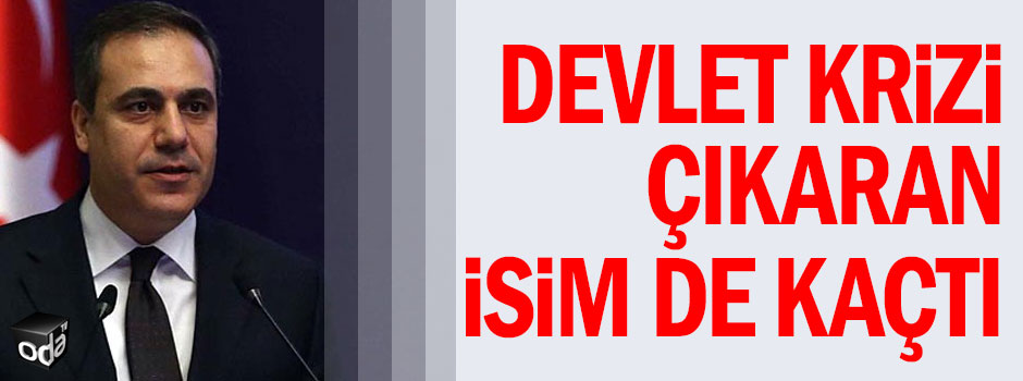 Devlet krizi çıkaran isim de kaçtı