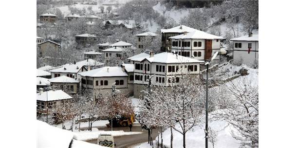 SAFRANBOLU’DA KAR BİR BAŞKA GÜZEL