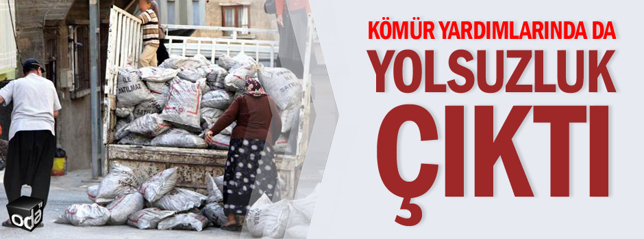 Kömür yardımlarında da yolsuzluk çıktı