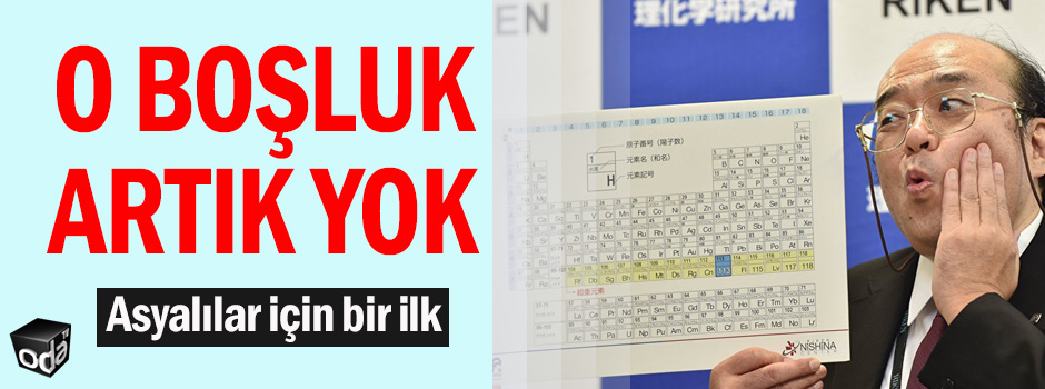 O boşluk artık yok