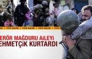 Terör mağduru aileyi Mehmetçik kurtardı
