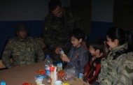 Sur’da asker 5 kişilik aileyi kurtardı