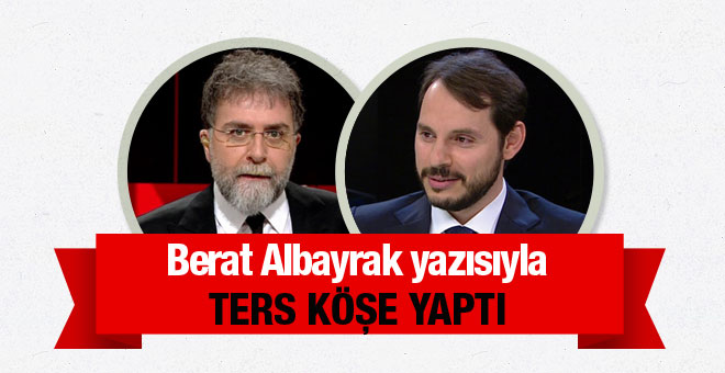 Ahmet Hakan'dan ters köşe Berat Albayrak yazısı