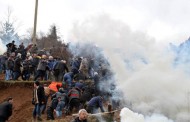 Artvin Cerattepe'de gaz ve coplu müdahale