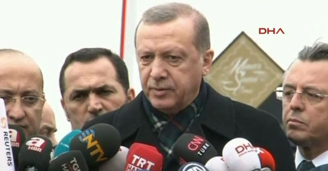 Erdoğan: Hiç tereddütümüz yok YPG