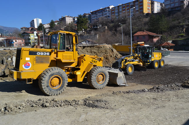 Ergenekon Mahallesinde Yeni Park Yapımına Başlandı