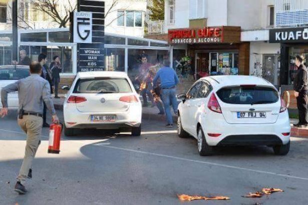 İşten çıkarıldığı için kendini yakan işçi hayatını kaybetti