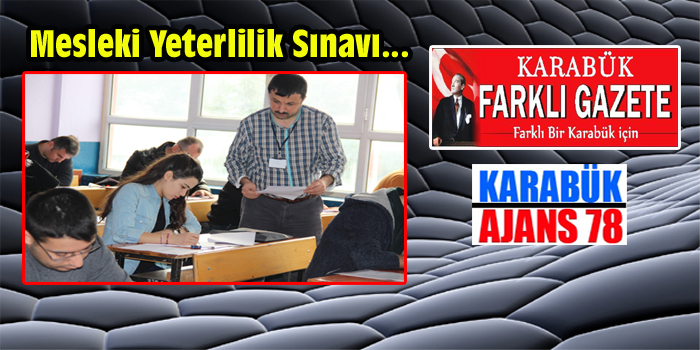 Karabük’te merkezi yeterlilik sınavı