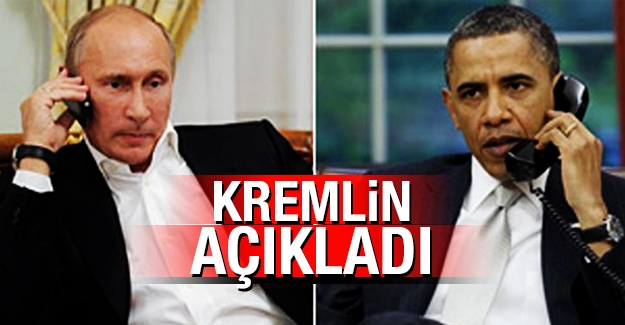 Obama ve Putin telefonda 