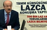 Ulus devleti dinamitlemeye devam: TBMM’DE İLK LAZCA KONUŞMA