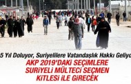 Türkiye’deki Suriyelilere Vatandaşlık Hakkı Geliyor