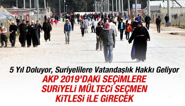 Türkiye’deki Suriyelilere Vatandaşlık Hakkı Geliyor