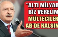 Kılıçdaroğlu: Türkiye’yi tampon il yaptılar