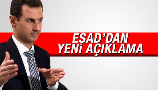 Beşar Esad: Türkiye, Suudi Arabistan, Fransa ve İngiltere terörizmi doğrudan destekliyor