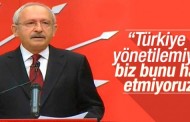 Kılıçdaroğlu: Türkiye en derin krizlerinden birini yaşıyor