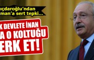 Kılıçdaroğlu'ndan Kahraman'a laiklik tepkiKaynak: Kılıçdaroğlu'ndan Kahraman'a laiklik tepki