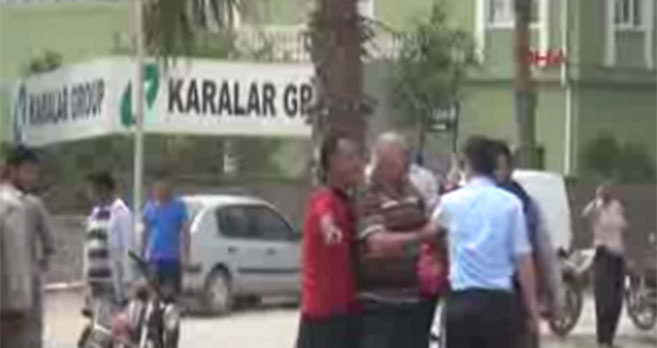 Çiftçi eyleminde gergin dakikalar