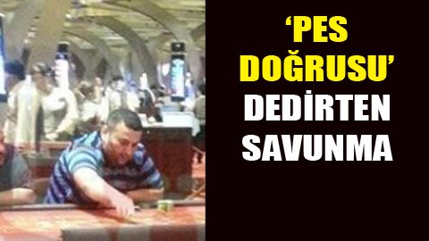 Bakanın oğlunun kumarını bile savundular