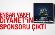 Ensar Vakfı, Diyanet'in sponsoru çıktı