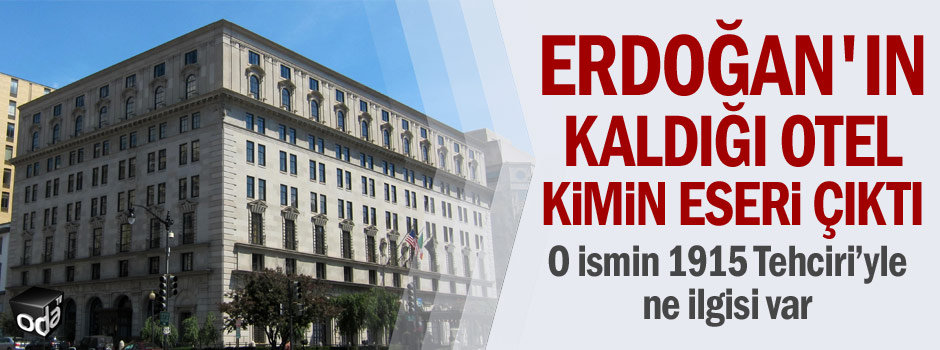 Erdoğan'ın kaldığı otel kimin eseri çıktı