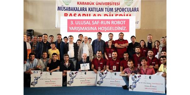 KBÜ'de 'Üçüncü Ulusal Saf-Run Robot Yarışması'