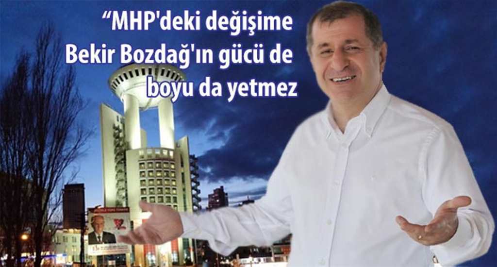 Özdağ: MHP’deki değişime Bekir Bozdağ’ın gücü de boyu da yetmez
