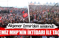 Mücadelemiz MHP'nin iktidarı ile taçlanacak!