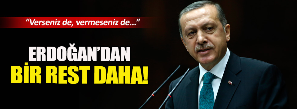Cumhurbaşkanı Erdoğan'dan AB'ye mesaj