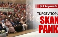 TÜRGEV toplantısında skandal pankart!
