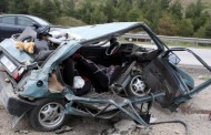 Karabük'te otomobil takla attı: 2 yaralı
