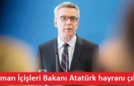 Alman İçişleri Bakanı Atatürk hayranı çıktı