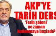 İlber Ortaylı’dan AKP’ye tarih dersi!
