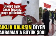 İsmail Kahraman’ı Atatürk anıtına götürdüler