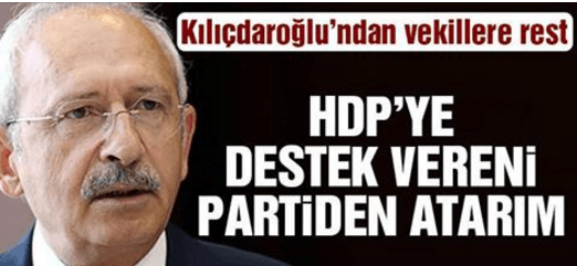 Kemal Kılıçdaroğlu’ndan HDP yasağı
