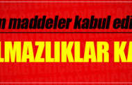 Dokunulmazlıklar kaldırıldı: 376 oyla kabul edildi!