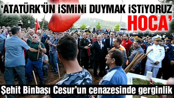 Şehit cenazesinde müftüye Atatürk tepkisi!