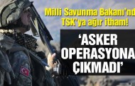 Fikri Işık’tan TSK için ağır itham