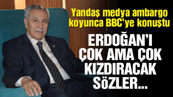 Bülent Arınç BBC Türkçe’ye konuştu: AK Parti Tayyip’in partisi değildir