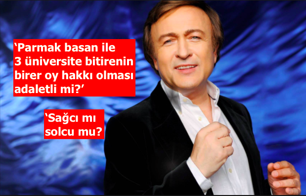 Erol Evgin: Parmak basanla, 3 üniversite bitirenin birer oy hakkı olması adaletli mi?