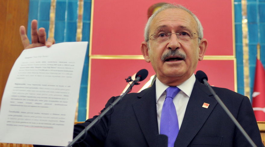 Kılıçdaroğlu raporundan Davutoğlu çıktı