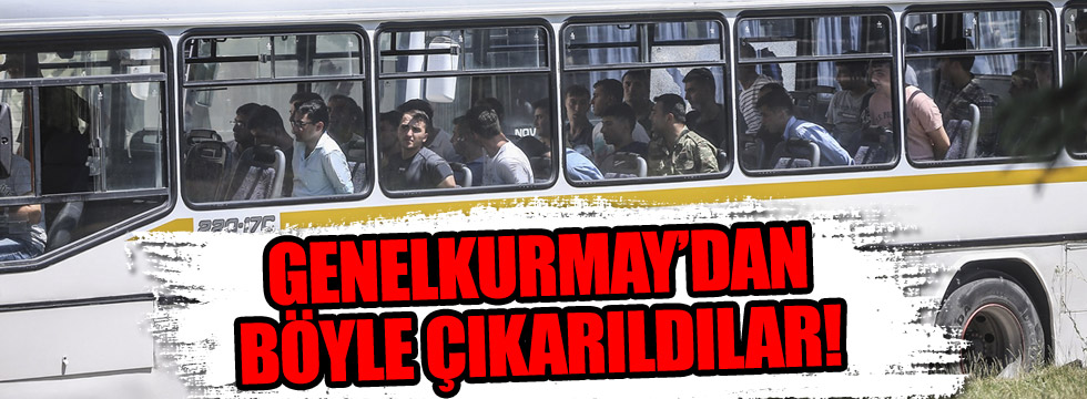 Genelkurmay'daki operasyon tamamlandı