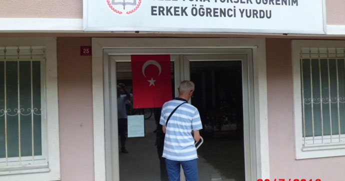 İki öğrenci yurdu mühürlendi