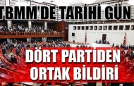 TBMM’de ilk: 4 partiden ortak bildiri